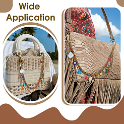 1 шт. ремешок на запястье из полиэстера&nbsp;HJEW-PH0001-95