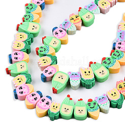 Полимерной глины ручной работы бисер нитей CLAY-N008-073-B01