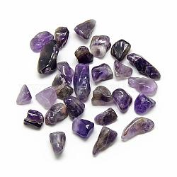 Piedras preciosas naturales de la piedra preciosa de la amatista, piedra caída, pepitas, sin agujero / sin perforar, 10~22x8~12x4~7mm