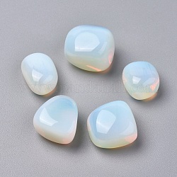 Opalite Perlen, getrommelt Stein, Vasenfüller Edelsteine, kein Loch / ungekratzt, Nuggets, 20~35x13~23x8~22 mm
