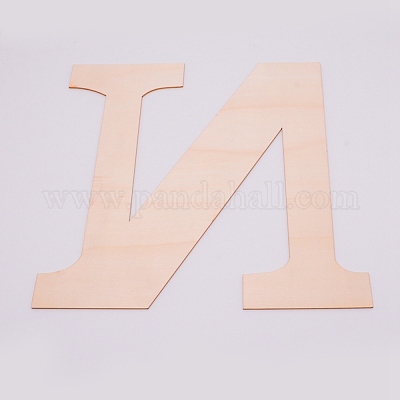 Forma di legno non finita&nbsp;WOOD-WH0109-01N-1