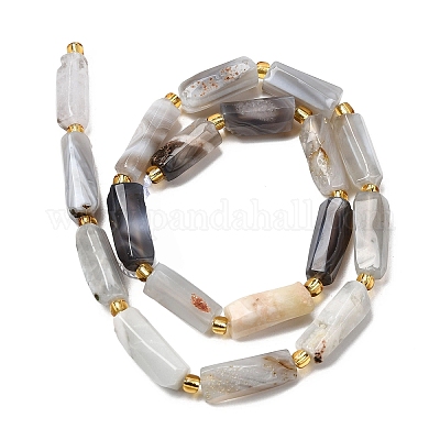 Природные Ботсвана агат бисер нитей G-D353-A11-1