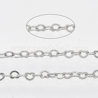 Паяные латунные сердечные цепи CHC-T008-03P-1