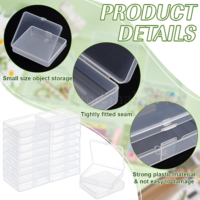 Пластиковые контейнеры для шариков с откидной крышкой AJEW-WH0479-92B-1