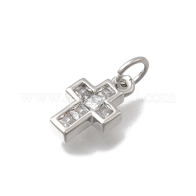 Латунные микро проложить кубического циркония подвески KK-D431-069P-1