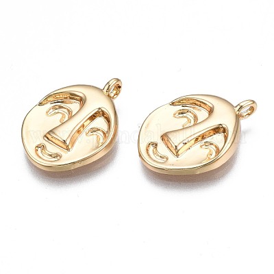 Латунные подвески&nbsp;KK-N232-248-1