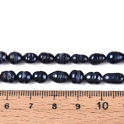 Нити из натурального культивированного пресноводного жемчуга PEAR-N012-09Z-1