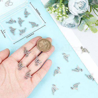 20 шт. подвески из нержавеющей стали 201 STAS-BBC0005-60-1