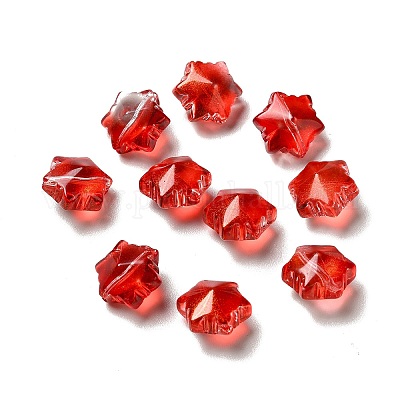 Прозрачные стеклянные бусины GLAA-B007-01I-1