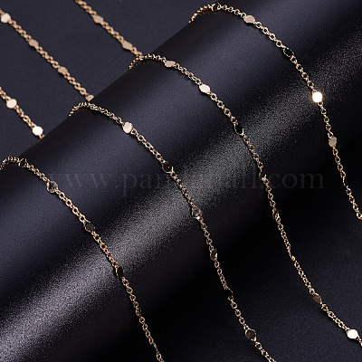 Латунные цепные цепи CHC-T007-02G-1