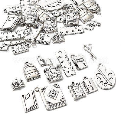 36шт 12 стильные подвески из сплава в тибетском стиле на День учителя TIBE-FS0003-28-1