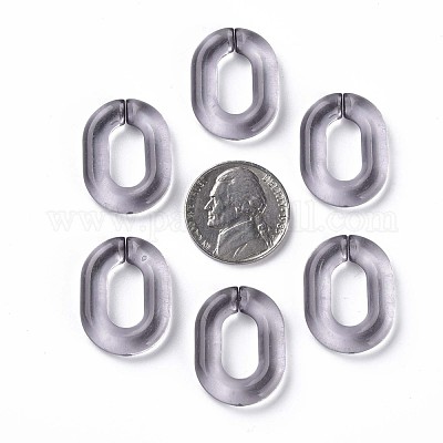 Прозрачные акриловые связывая кольца MACR-S373-19-B16-1