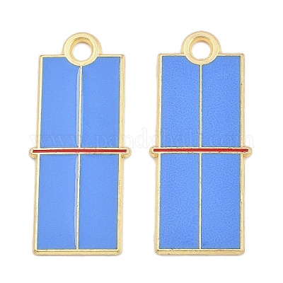 Подвески из эмали и сплава FIND-I065-01H-G-1