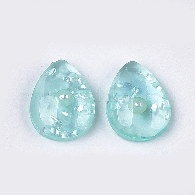 Кабошоны из полупрозрачной смолы CRES-T014-18D-1