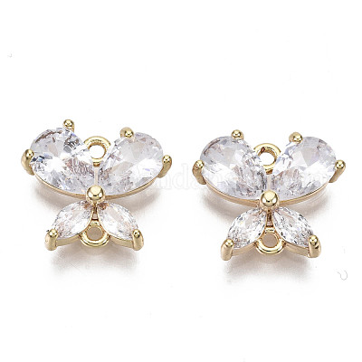 Соединители из латуни с микрокубическим цирконием KK-N231-128-NF-1