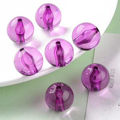 Transparente Acryl Perlen&nbsp;MACR-S370-A20mm-743-1