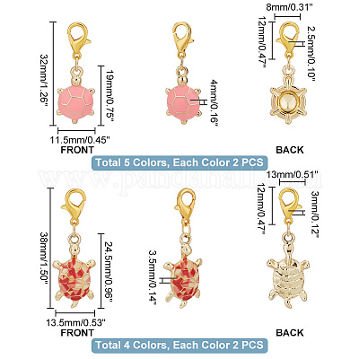 4 комплект из 2 стилей HJEW-PH0001-76-1
