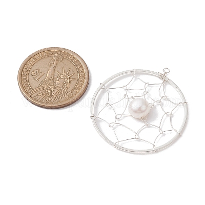 Подвески из натурального пресноводного жемчуга PALLOY-JF02653-01-1