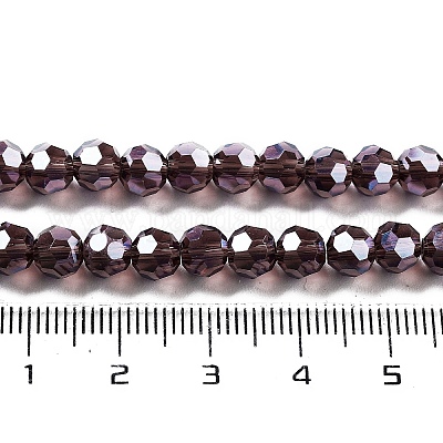 Гальванизируйте прозрачное стекло бисер нитей EGLA-A035-T6mm-A13-1