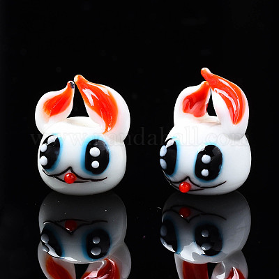 Бусины ручной работы ухабистой бисер нитей LAMP-Q031-014-1