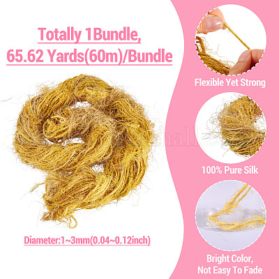 Непальский шнур из чистого шелка OCOR-TAC0038-07B-1