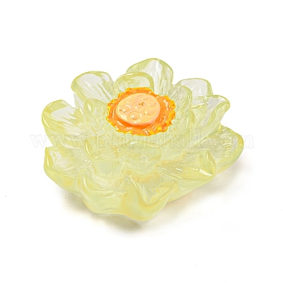 Светящиеся прозрачные кабошоны из смолы CRES-F032-B04-1