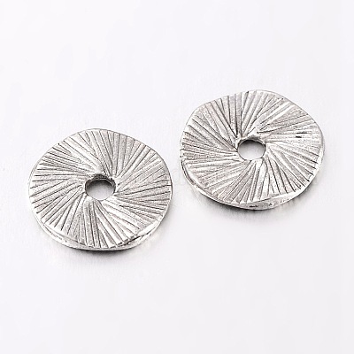 Сплавочные овальные бусины тибетского стиля  X-EA11936Y-NF-1