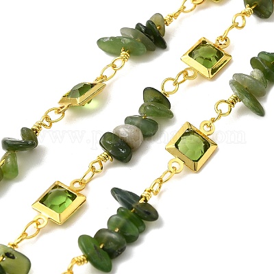 Латунные соединительные цепи ручной работы CHC-L053-06G-02-1