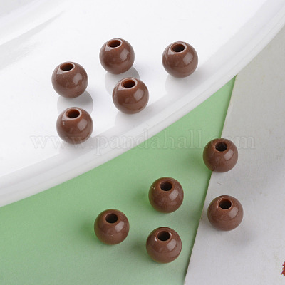 Непрозрачные акриловые бусины MACR-S370-C6mm-A17-1