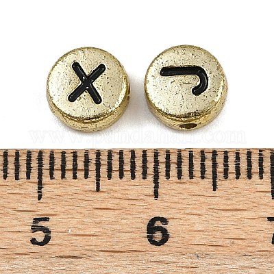 Непрозрачные акриловые бусины OACR-H052-01C-1