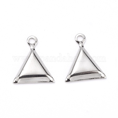 Подвеска-кабошон из не тускнеющей нержавеющей стали 304 STAS-J032-30-1