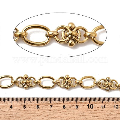 Овальные звенья цепи из нержавеющей стали 304 CHS-Z007-03G-1