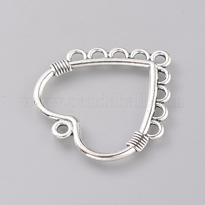 Звенья компонента люстры из цинкового сплава в тибетском стиле PALLOY-E564-30AS-1