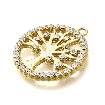 Плоские круглые с деревом STAS-C115-03G-1