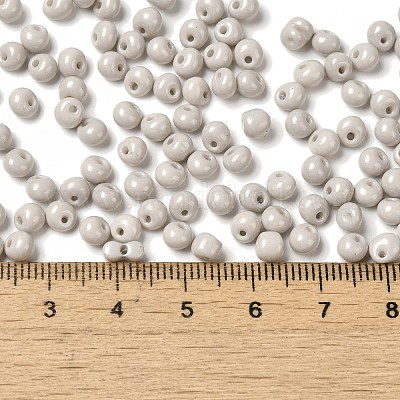 6/0 стеклянный бисер непрозрачной краски для выпечки X1-SEED-M012-02A-10-1