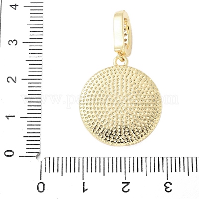 Латунь эмаль подвески KK-F886-03G-02-1