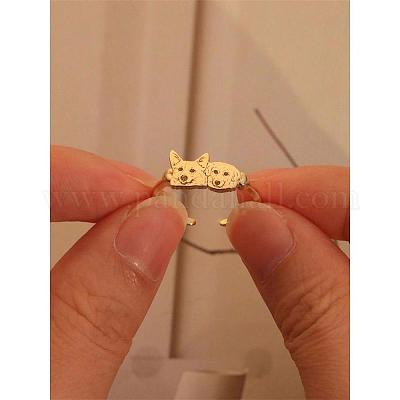 Латунные манжеты с открытыми кольцами FS-WG46F02-01-1