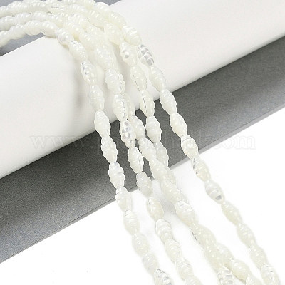 Нити бусин из натуральных пресноводных ракушек BSHE-H109-02-1