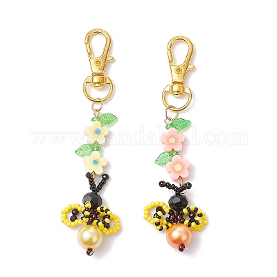 Брелки пчелы HJEW-MZ00305-1