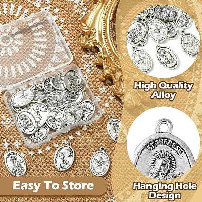 Подвески из сплава в тибетском стиле TIBEP-CJ0001-20-1