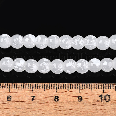 Выпечка краска бисер пряди DGLA-N015-6mm-01-1