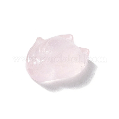 Природного розового кварца бусы G-H092-01B-1