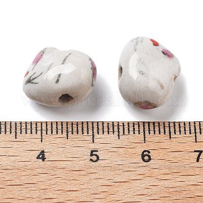 Фарфоровые бусины ручной работы PORC-L079-03-1