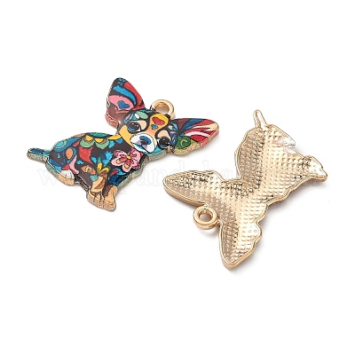 Подвески из эмали и сплава&nbsp;FIND-Z100-02G-1