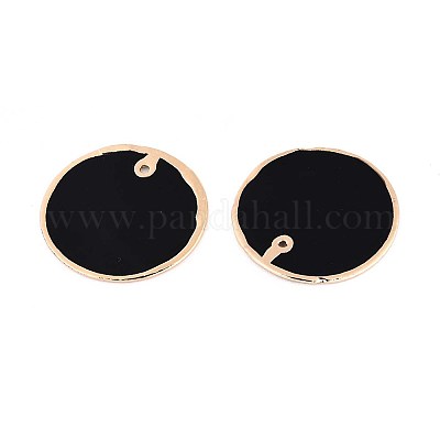 Подвески из натуральной ракушки капиз SSHEL-T017-37-1