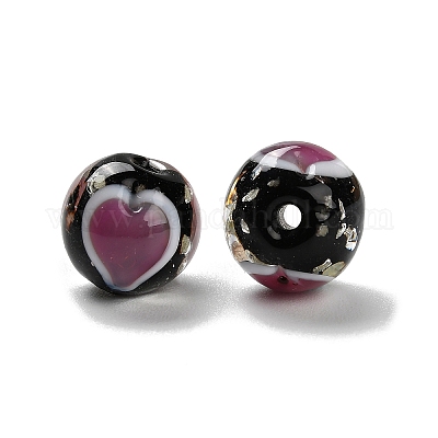 Бусины лэмпворк  LAMP-B030-01B-1