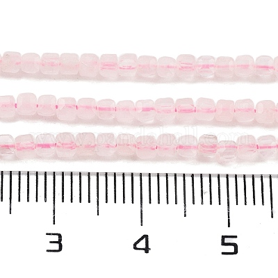 Природного розового кварца нитей бисера G-H042-B23-01-1