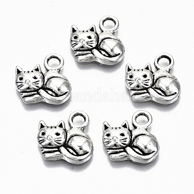 Подвески из сплава в тибетском стиле TIBEP-N009-064AS-RS-1