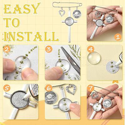 Железная килт булавки броши фурнитура DIY-FS0009-47-1