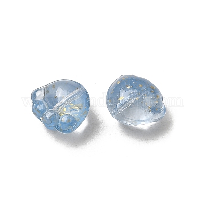 Прозрачные стеклянные бусины GLAA-D304-02D-1